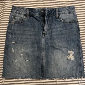 Melrose and Market Jean Skirt